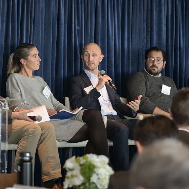Panelists gather for “Building California’s Quantum Workforce: CIQC,” featuring leaders from UC Berkeley, UCLA, UC Santa Barbara, and California State University San Marcos. Photo by Brandon Sánchez Mejia.
