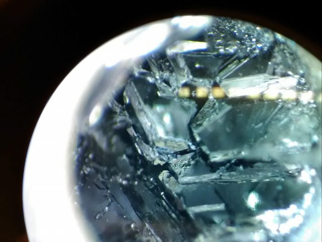 Flux grown crystals of quantum magnets.