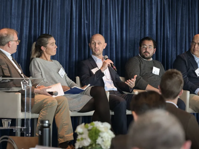 Panelists gather for “Building California’s Quantum Workforce: CIQC,” featuring leaders from UC Berkeley, UCLA, UC Santa Barbara, and California State University San Marcos. Photo by Brandon Sánchez Mejia.
